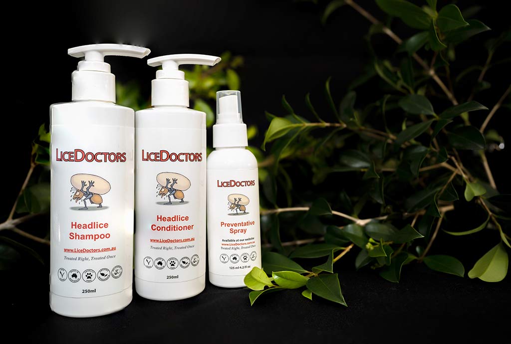 Shampoo, Conditioner and Preventative Spray Combo - LiceDoctors